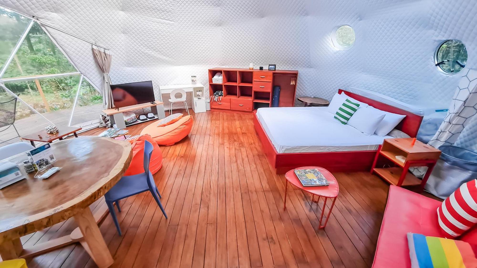 Bitzu Dome-Bijagua Riverside Glamping Ngoại thất bức ảnh