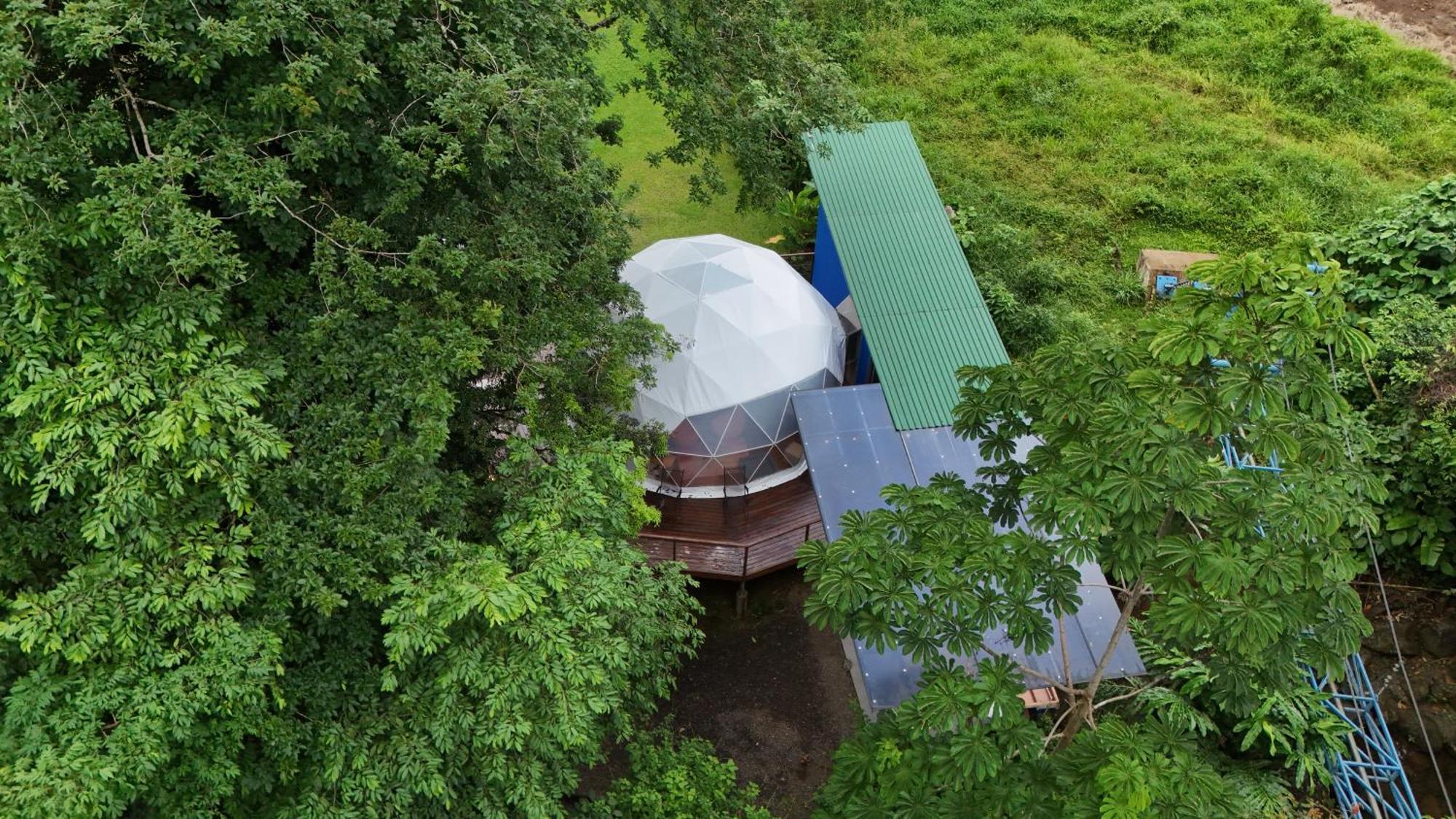 Bitzu Dome-Bijagua Riverside Glamping Ngoại thất bức ảnh