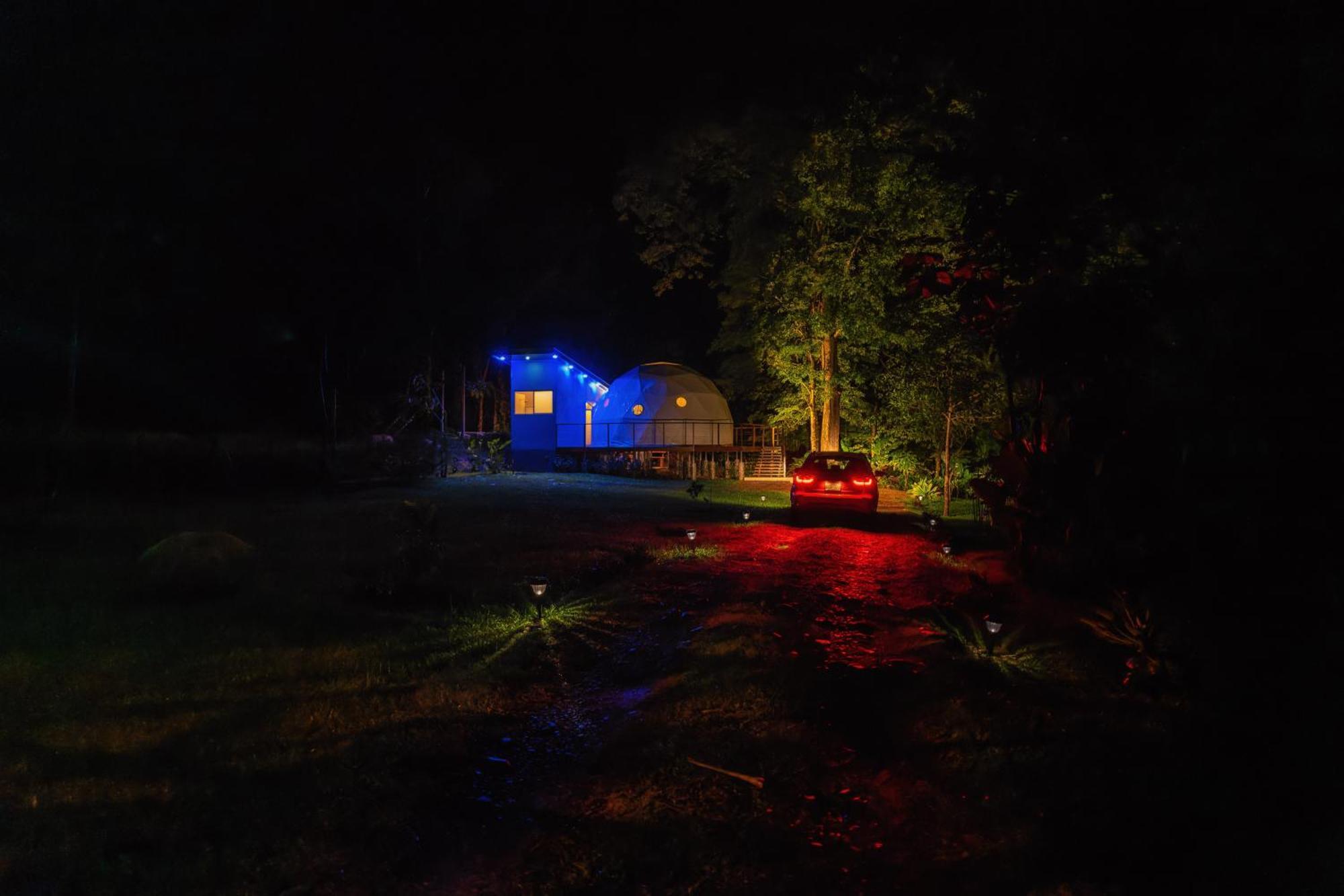 Bitzu Dome-Bijagua Riverside Glamping Ngoại thất bức ảnh
